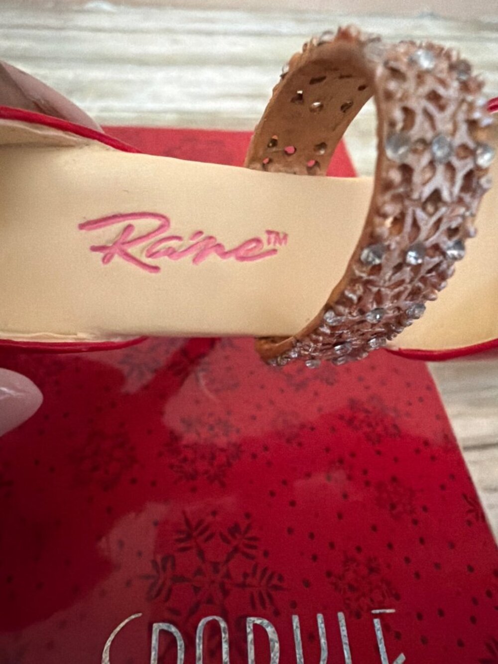 2006 Just the Right Shoe by Raine "Sparkle" 6th Annual Christmas #25622 w/Box - Picture 8 of 13